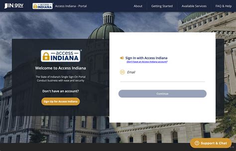 indiana government assistance.